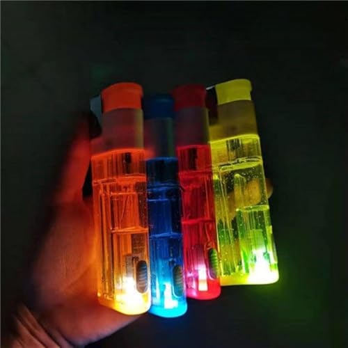 4 Encendedores Jumbo Transparentes Recargables miniatura 5