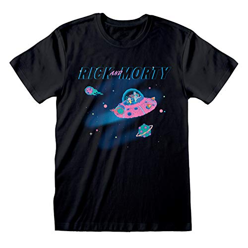 Rick and Morty In Space - Zapatillas unisex Negro XL