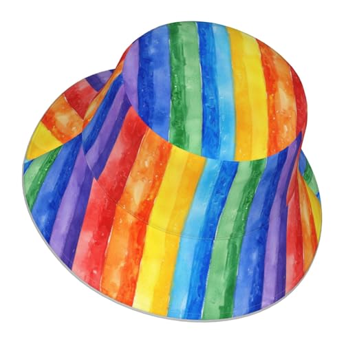 Image of Bucket Hat Double-Side-Wear Reversible Sun Hat Beach Travel Hiking for Women Men