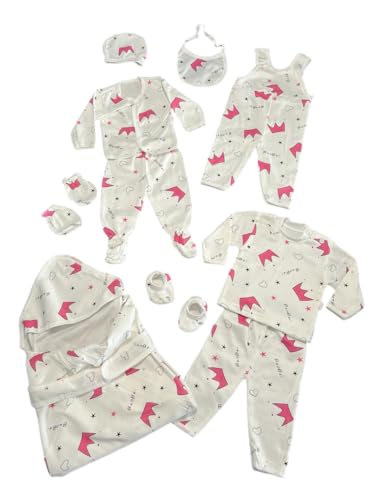 Ensemble de vêtements pour bébé 11 pièces pour simplifier le change de nuit