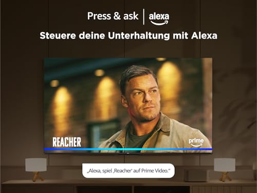 TCL 55PF650A 55-Zoll 4K Ultra HD, HDR TV, Smart LED Fire TV (Dolby Vision, Dolby Atmos, DTS, HDR 10, Alexa integriert, Airplay2, Miracast)