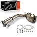 A-Premium Front Catalytic Converter Kit Direct-Fit Compatible with Chevrolet Equinox 2010-2014, Captiva Sport 2012-2015 & GMC Terrain 2010-2014, 2.4L, EPA Compliant