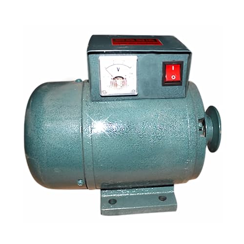 Generador AG sin escobillas, 7000 W, 220 V, generador de alta potencia, generador de imán permanente, 50 Hz, generador de gasolina con cable de cobre puro, polea de imán permanente, motor diésel, gene