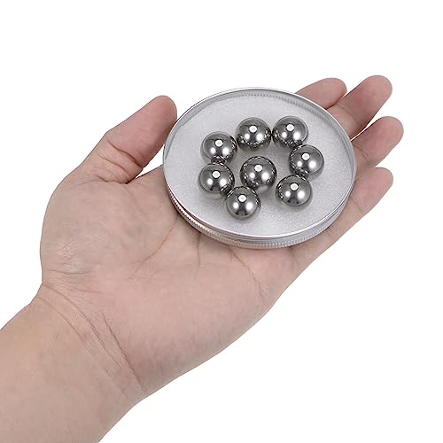 QUARKZMAN 12 Stück Präzision Kugeln 16mm Durchmesser 304 Edelstahl für Lager