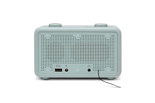 Radio-réveil rétro Dab+ Bluetooth avec double alarme sonore - 5