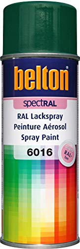 belton spectRAL Lackspray RAL 6016 türkisgrün, glänzend, 400 ml - Profi-Qualität