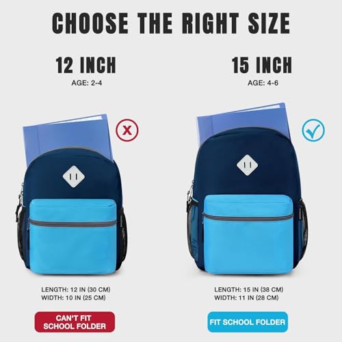Image of STEAMEDBUN Toddler Backpack Boys and Girls, Kids Backpack Boys Girls, Preschool Kindergarten Daycare Travel Small