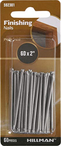 Hillman 592301 Polished Finishing Nails (6D x 2") - 60 Pieces, Silver - Image 3