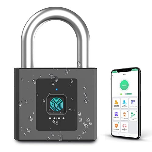 ELinkSmart Candado Inteligente De Servicio Pesado Con Llave, Candado Con Teclado De Código