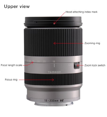 Amazon.co.jp: TAMRON 高倍率ズームレンズ 18-200mm F3.5-6.3 DiIII VC  