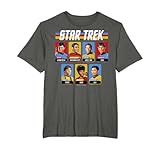 Star Trek: The Original Series Retro Bridge Crew Portraits Maglietta