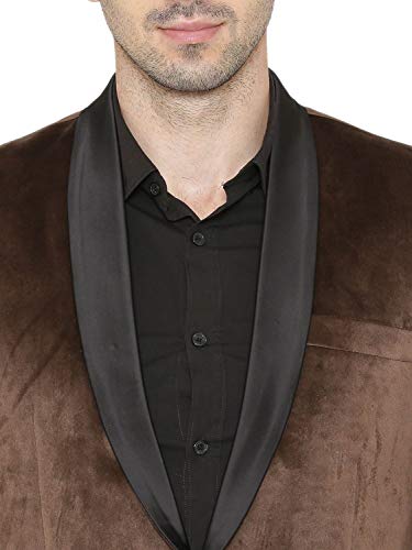 Image of WINTAGE Men's Premium Velvet Notch Lapel Tuxedo Coat Blazer Jacket