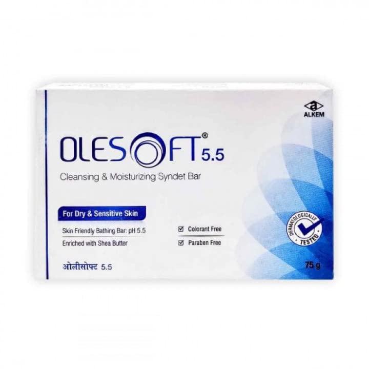 Image of Olesoft Daily Moisturizing Bar 75gm (Pack of3*75gm)