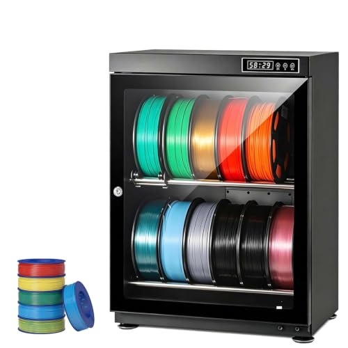 Armoire de séchage multicouche filaments 3D grande capacité 70L et consommation 10W