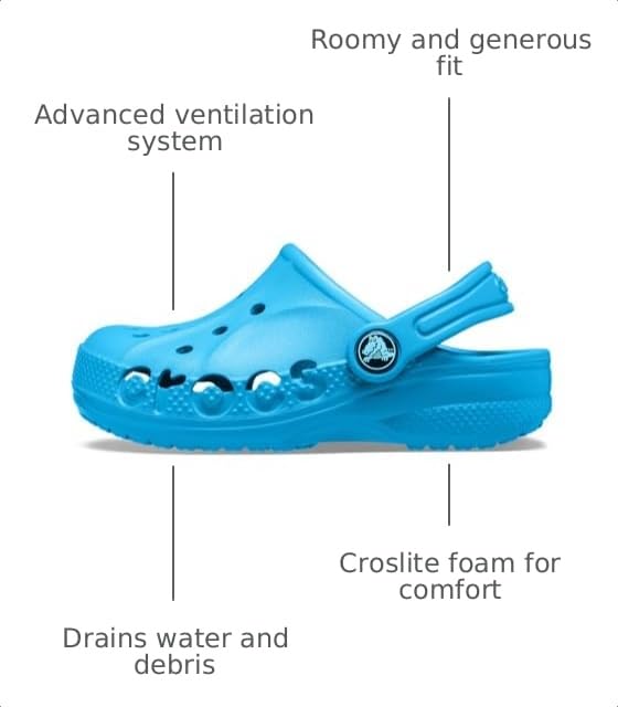 Image of Crocs Kids' Baya Clogs