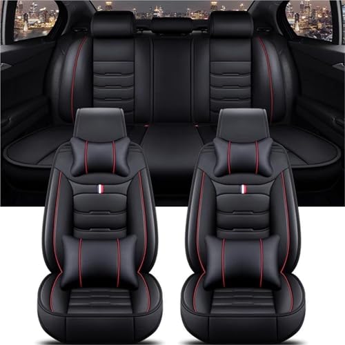 Housse de siège voiture Peugeot finition premium Black Red pour 508sw et 407