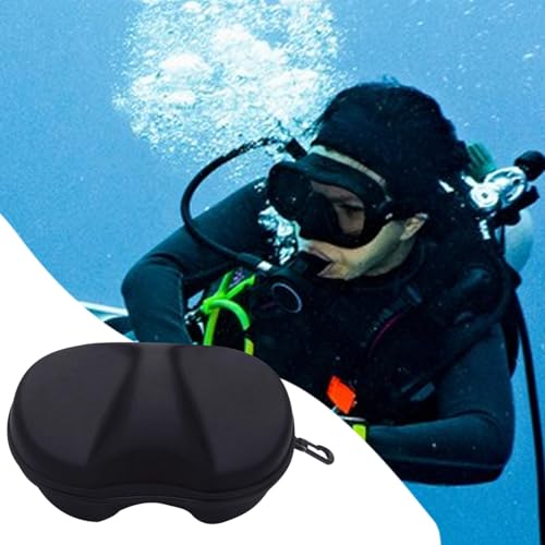 Caixa de armazenamento de óculos de mergulho, estojo de proteção para óculos - Caixa recipiente para