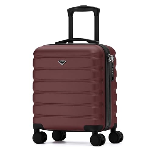 Flight-Knight-Carry-On-Suitcase-18x14x8-Hardside-Built-In-TSA-Lock-USB-Port-Lightweight-Luggage-Silent-Double-Spinner-Wheels-Maximum-Underseat-Carry-On-Bag-For-American-United-Approved-Airlines Flight Knight Carry On Suitcase 18x14x8" Hardside Built In TSA Lock & USB Port Lightweight Luggage Silent Double Spinner Wheels Maximum Underseat Carry-On Bag For American & United Approved Airlines - Image 1
