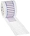 Brady 3PS-094-2-VT-S PermaSleeve Wire Marking Sleeves, 0.182" Height, 2.00" Width, Polyolefin (B-342) Violet (Roll of 500)