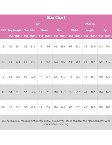 Image of Women's 2 Piece Split Leg Pajamas Shorts Set Sexy Ribbed Knit Adjustable Pjs Summer Cami Crop Top Side Pjs Sleepwear
