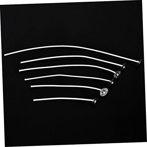 Pabilos de algodón para velas 20cm, 2 sets, 100 pcs c/u miniatura 6