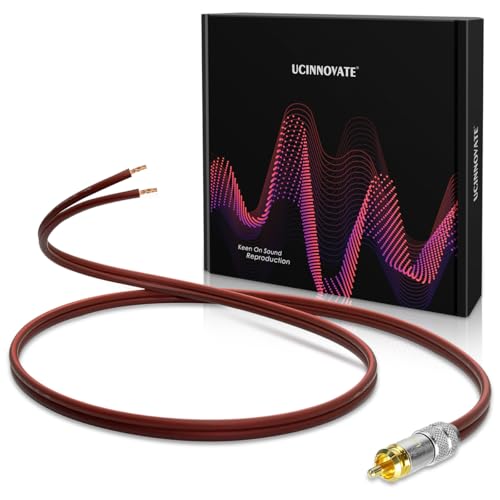 Câble audio RCA pour caisson de basses UCINNOVATE : Sublimez vos soirées cinéma à la maison