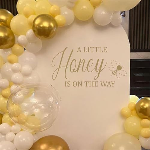A Little Honey Baby Shower Sign Decoración para Fiesta miniatura 3