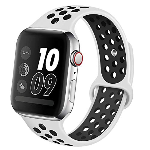 Runostrich コンパチブル Apple Watch 38MM/40MM/41MM スポーツバンド 交換バンド 対応 アップルウォッチ Apple iWatch Series 7/6/5/4/3/2/1