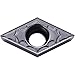 Kyocera DCGT 21505MPCF PR1705 Grade PVD Carbide, 7 Deg, Diamond, Neutral Turning Insert for Continuous and Finishing in (P) Free-Cutting Steel, (P) Carbon/Alloy Steel, and (M) Stainless Steel (10 pcs)