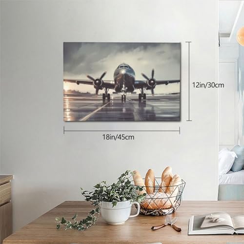 Impression sur toile d'avion affiches décoratives salon 30x45
