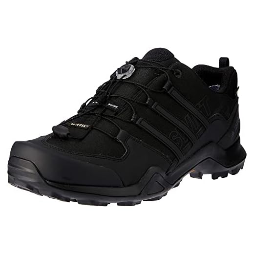 adidas Terrex Swift R2 GTX, Sneaker Hombre, Negro (Cblack Cblack Cblack), 46 EU