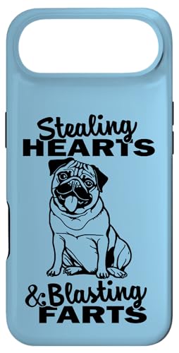 Funny Stealing Hearts Blasting Farts Pug Lover �X�}�z�P�[�X iPhone Air �p