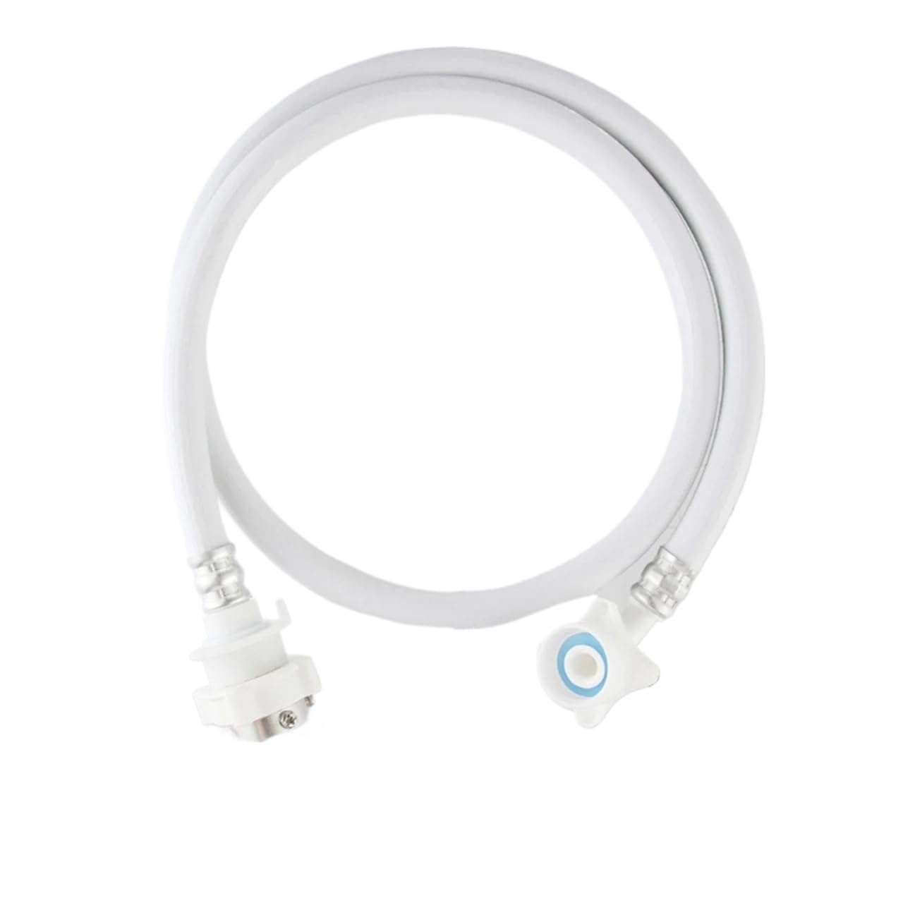 Explosion-Proof Washing Machine Inlet Pipe Suitable for Most Faucet Installation(White1.2m)