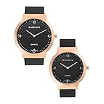 Giordano-Analog-Stylish-Pair-Wrist-Watch-for-Couples-Water-Resistant-Fashion-Watch-Round-Shape-with-2-Hand-Mechanism-to-Compliment-Your-LookIdeal-Gift-for-Men-Women-GZ-987-SET