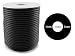 CleverDelights Black Hollow Rubber Tubing - 10 Feet - 3mm Diameter Tube Cord - 3/32" OD x 1/32" ID