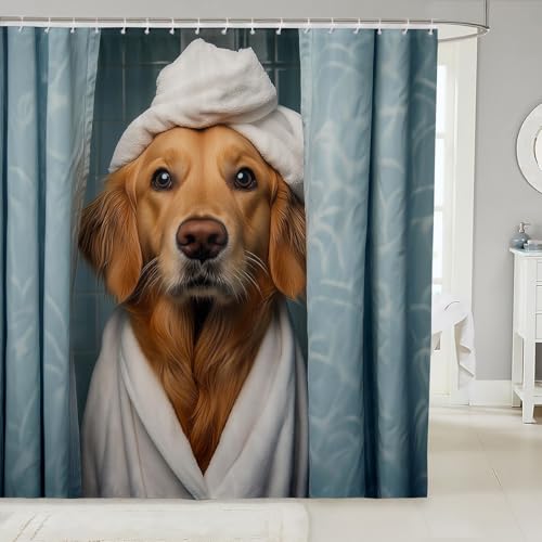 bath best dog shower curtain