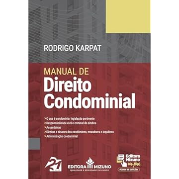 Capa do livro Manual de Direito Condominial