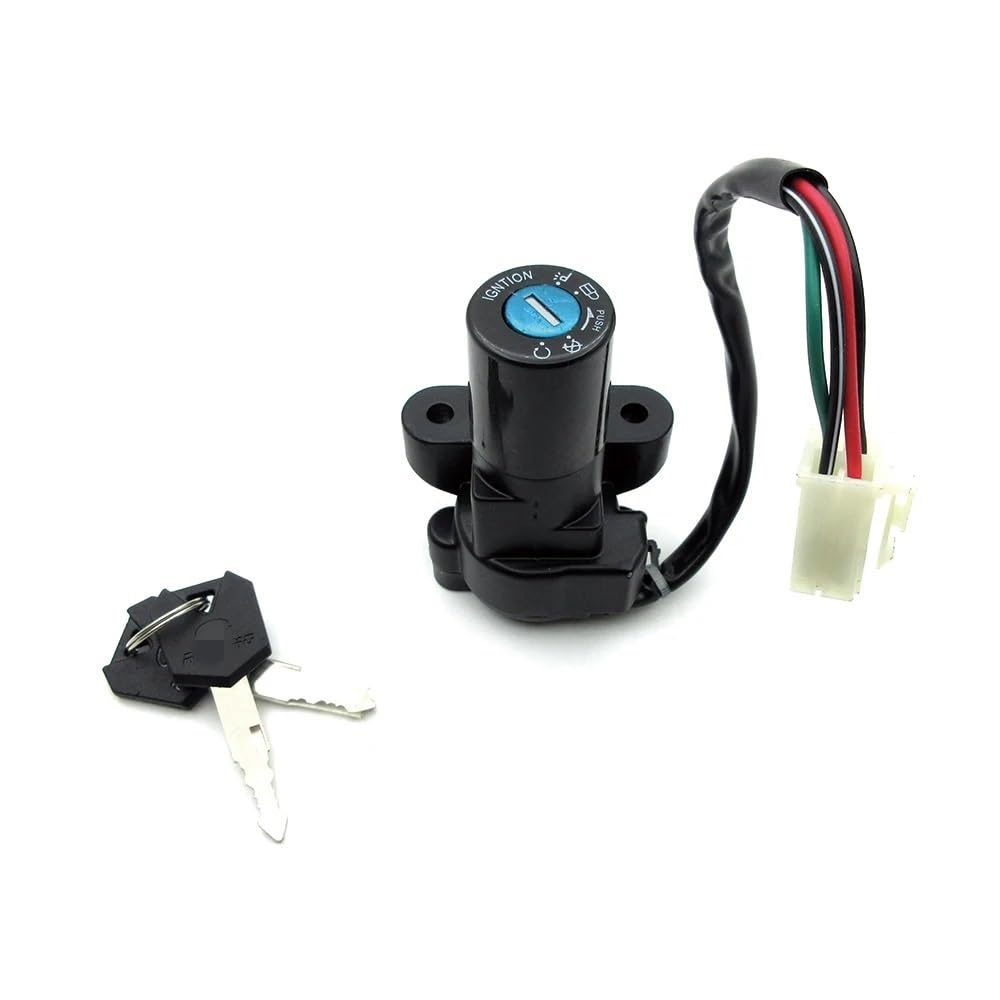 Moto pour Suz&uki Bandit 250 400 GSF 250 74A GSF400 75A 77A 79A Kit Clé Commutateur D'allumage Ensemble Couvercle Bouchon Réservoir Gaz De Carburant Bouchon réservoir Moto