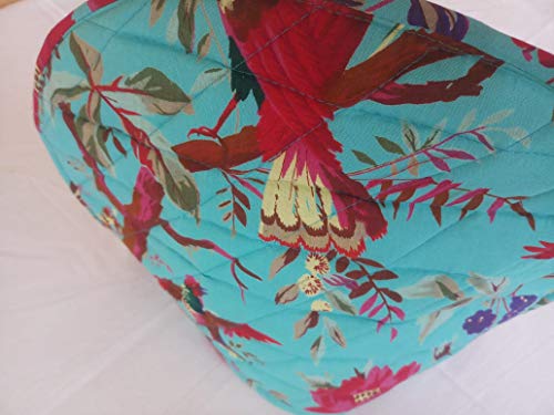 Image of Mandala Tea Cozy Cover White Hand Block Winter Tea Cozy Cotton Tea Kettle Warmer Pot Cover Hot Coffee Cover Handamde Kitchen D�cor (Pattern 4)