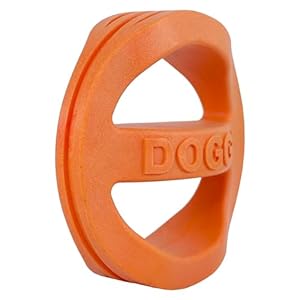 Van ness pets doggi catch and carry flying disc floating dog toy small orange   cucciolini doodles