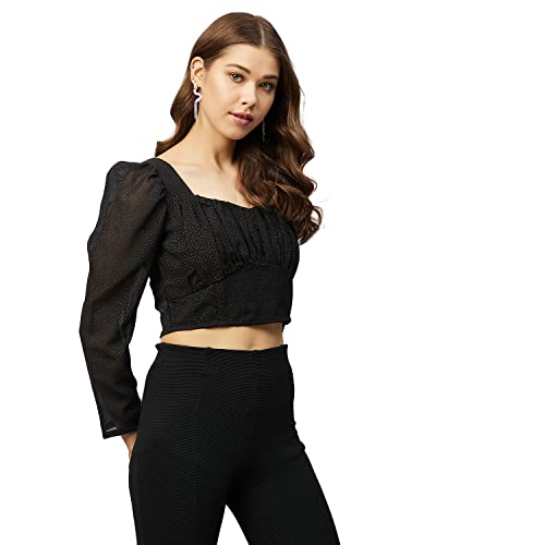 Image of Carlton London Women's Polyester Regular Fit Blouse