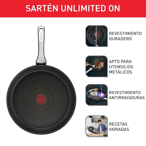 Antiadherente Tefal Unlimited On