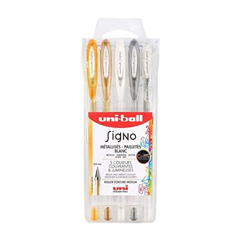 Uni-Ball Signo Gel Ink Glitter Pens Cover