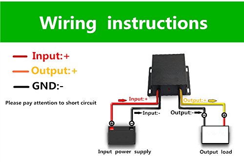 Miniatura 4 de KNACRO Convertidor Boost DC-DC Convertidor de voltaje elevador 20A fuente de alimentación módulo regulador 6V 7V 8V 9V 10V 11V 6V-11V a 12V 20A 240W