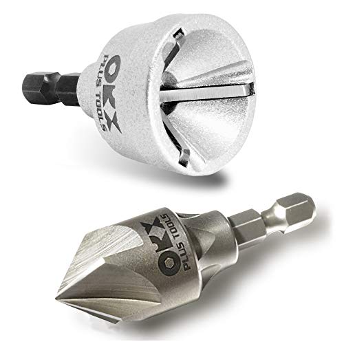 Tapping Luckyway 7Piece Combination Drill and Tap Bits with Quick