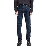 Levi's Men's 512 Slim Taper Fit Jeans, Blue Comet Bandana Overdye - Stretch, 28W x 30L
