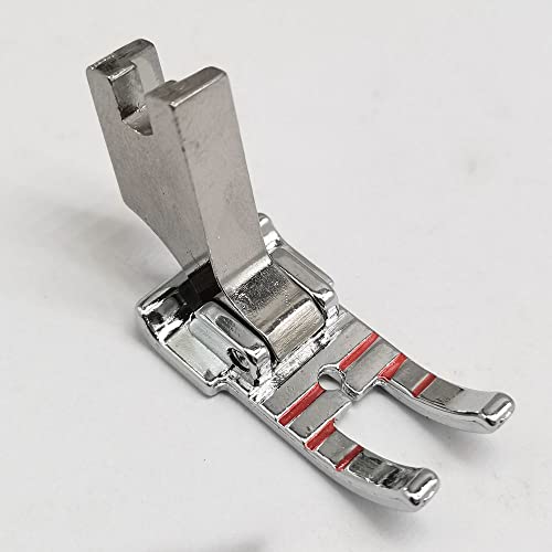 Pie de acolchado metálico 1/4" para máquina de coser miniatura 1