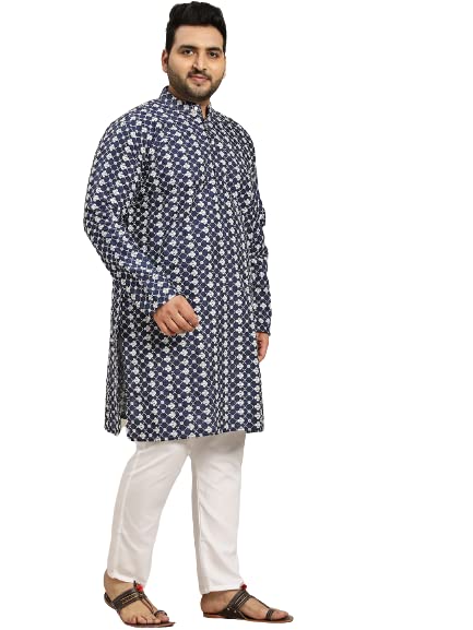 Image of SOJANYA (Since 1958, Men's Silk Blend Grey Kurta Pyjama & Silk Blend Jacket Combo