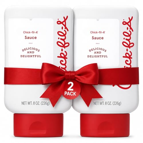 Chikfila Sauce 8 oz. Squeeze Bottle 2 Pack – Resealable Container for Dipping, Drizzling, and...