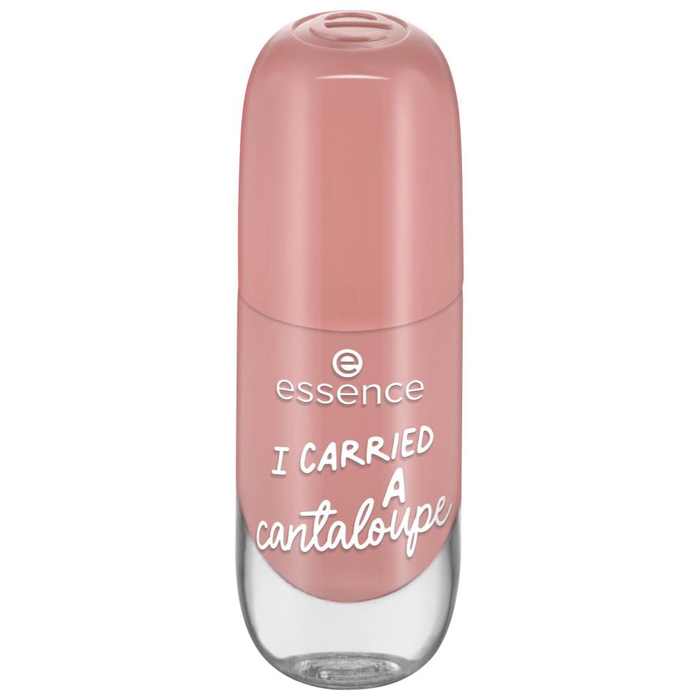 essenceGel Nail Colour, No. 50 I Carried A Cantaloupe, Orange, Long-Lasting, Colour-Intense, Gely, Shiny, No Acetone, Vegan, Microplastic Particles Free (8 ml)